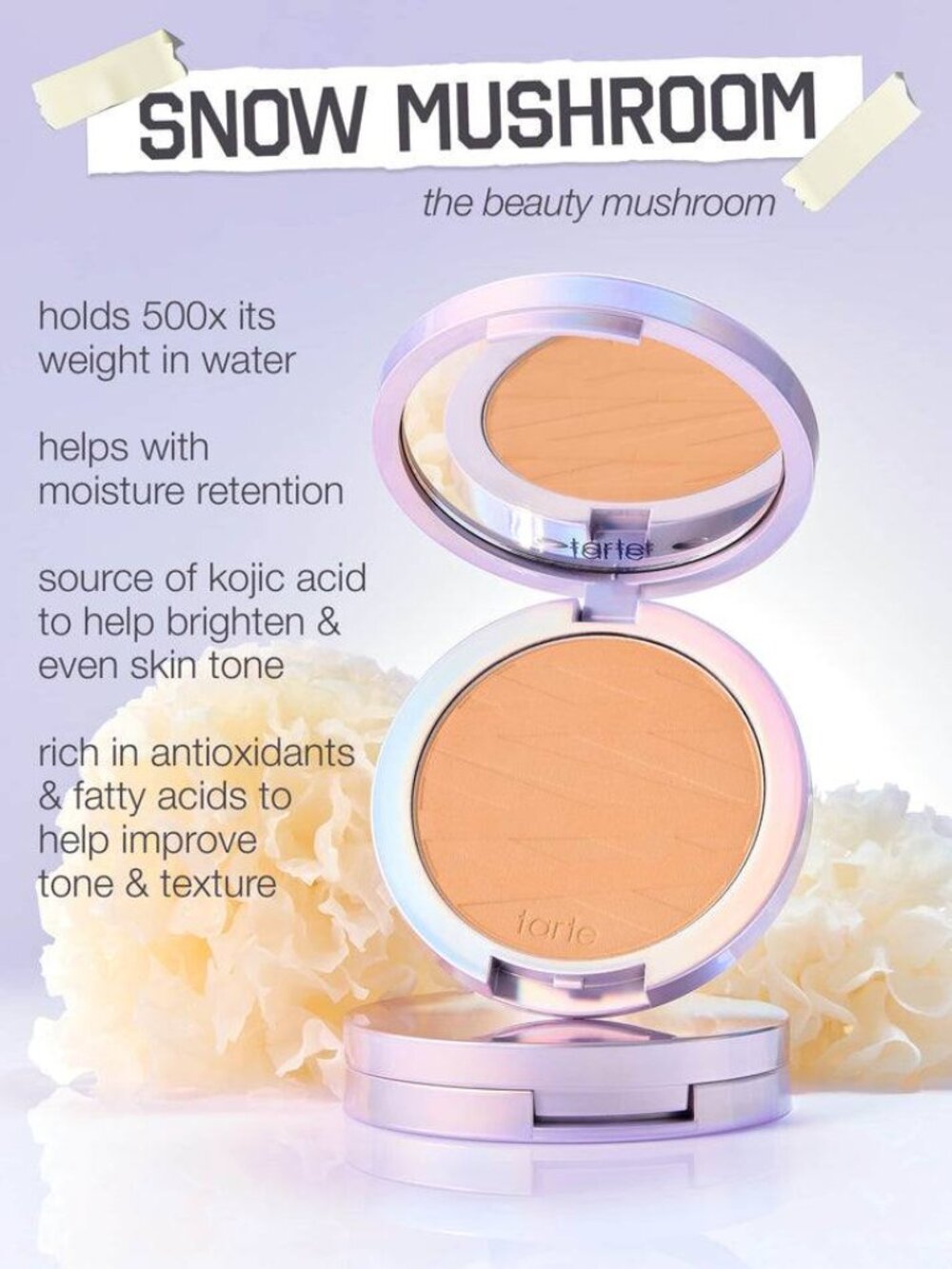 tarte Face Tape Pressed Powder Foundation 22N 'Light Neutral'- NWT- Full Size - Picture 3 of 6